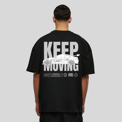 TRKPAK Oversize T-Shirt KEEP MOVING